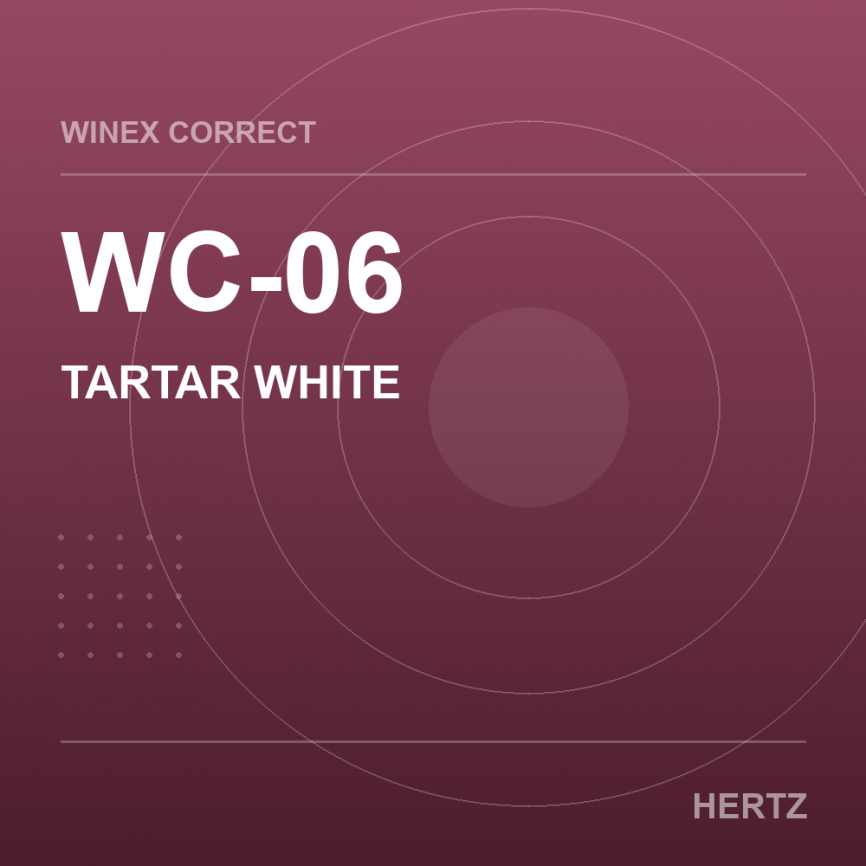 WC-06 TARTAR WHITE